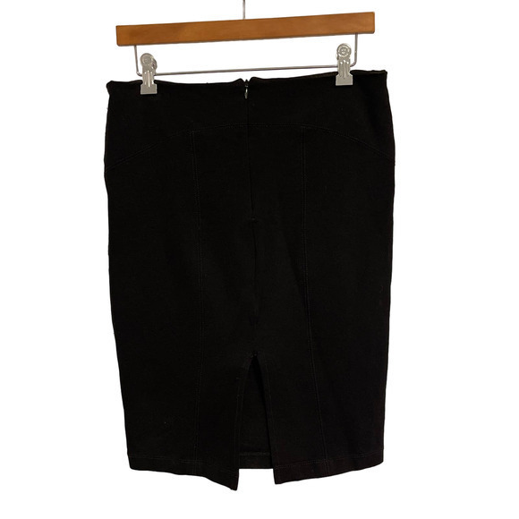 Karen Kane Black Pencil skirt Size Small Stretch material. Pre-owned. - Picture 2 of 6